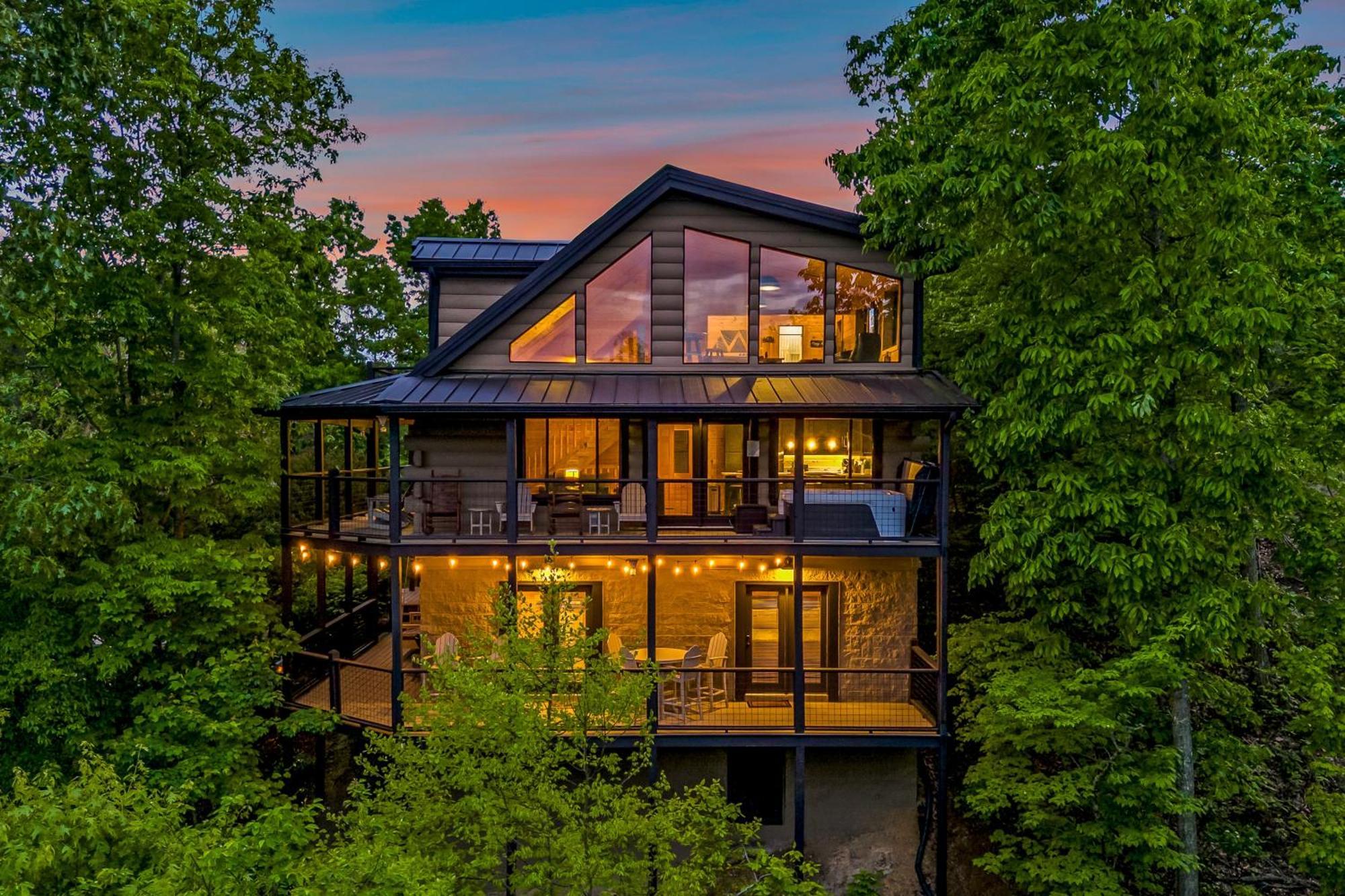 Villa Dawns View à Sevierville Chambre photo